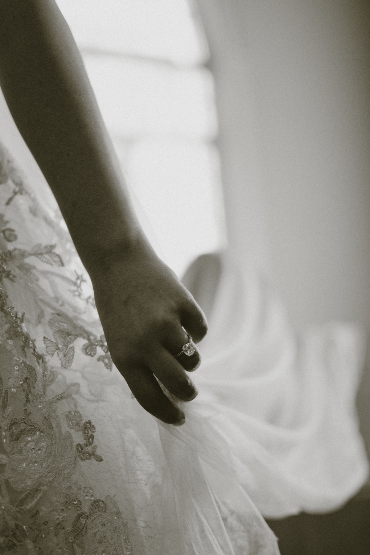 Wedding photograph from an intimate church celebration by Vaughan Visuals