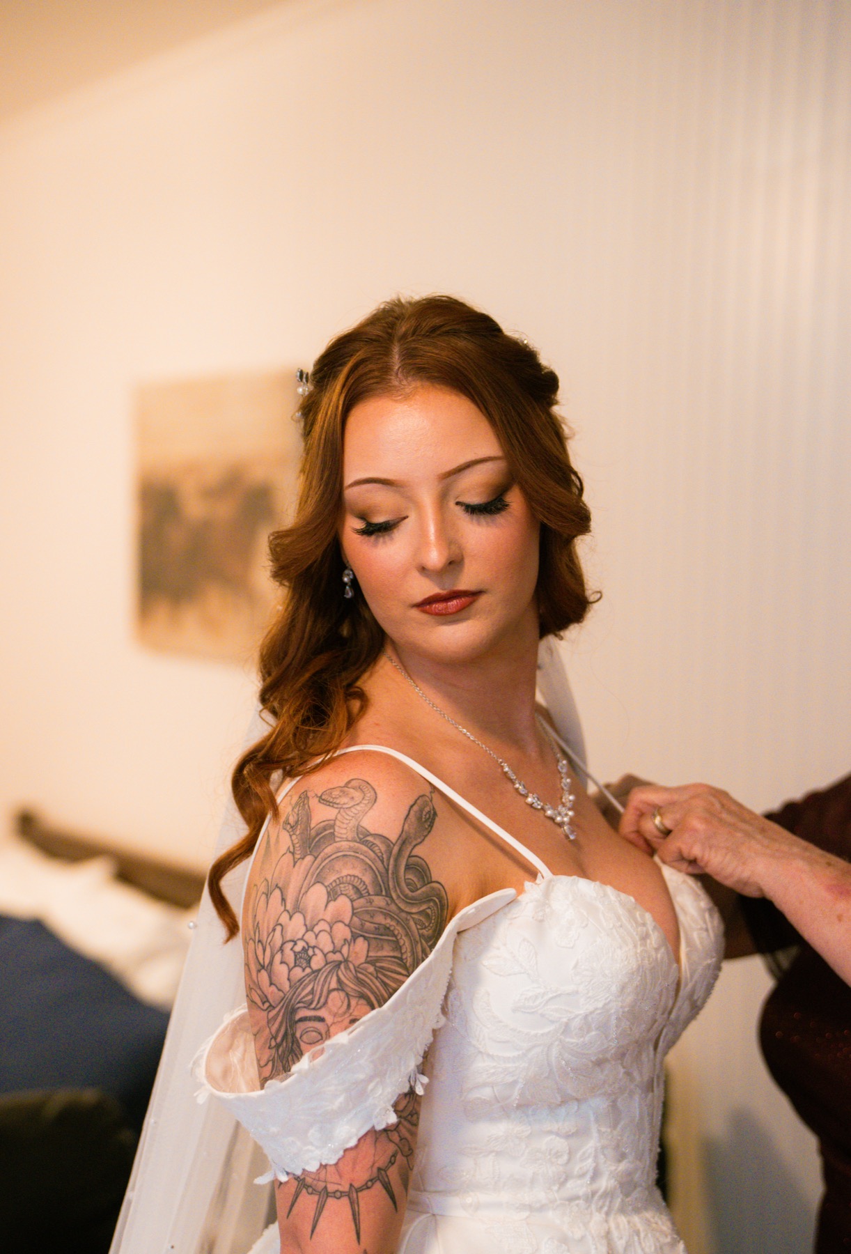 Wedding photograph from a warm lakeside celebration by Vaughan Visuals