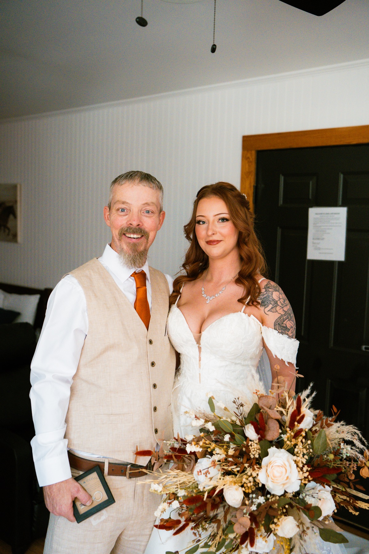 Wedding photograph from a warm lakeside celebration by Vaughan Visuals