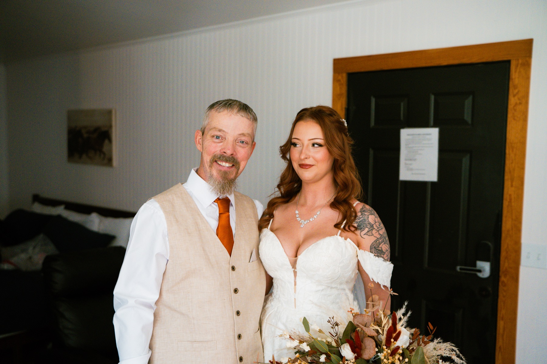 Wedding photograph from a warm lakeside celebration by Vaughan Visuals