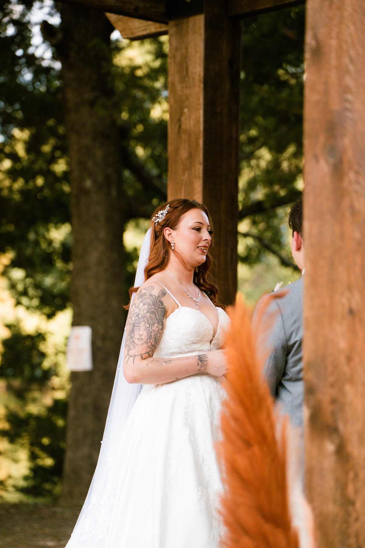 Wedding photograph from a warm lakeside celebration by Vaughan Visuals