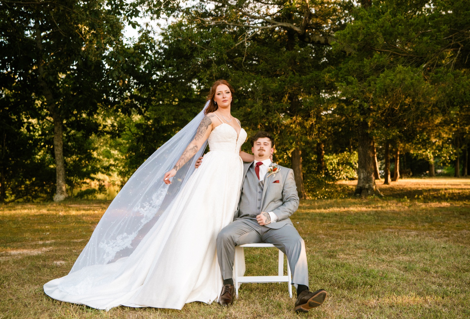 Wedding photograph from a warm lakeside celebration by Vaughan Visuals