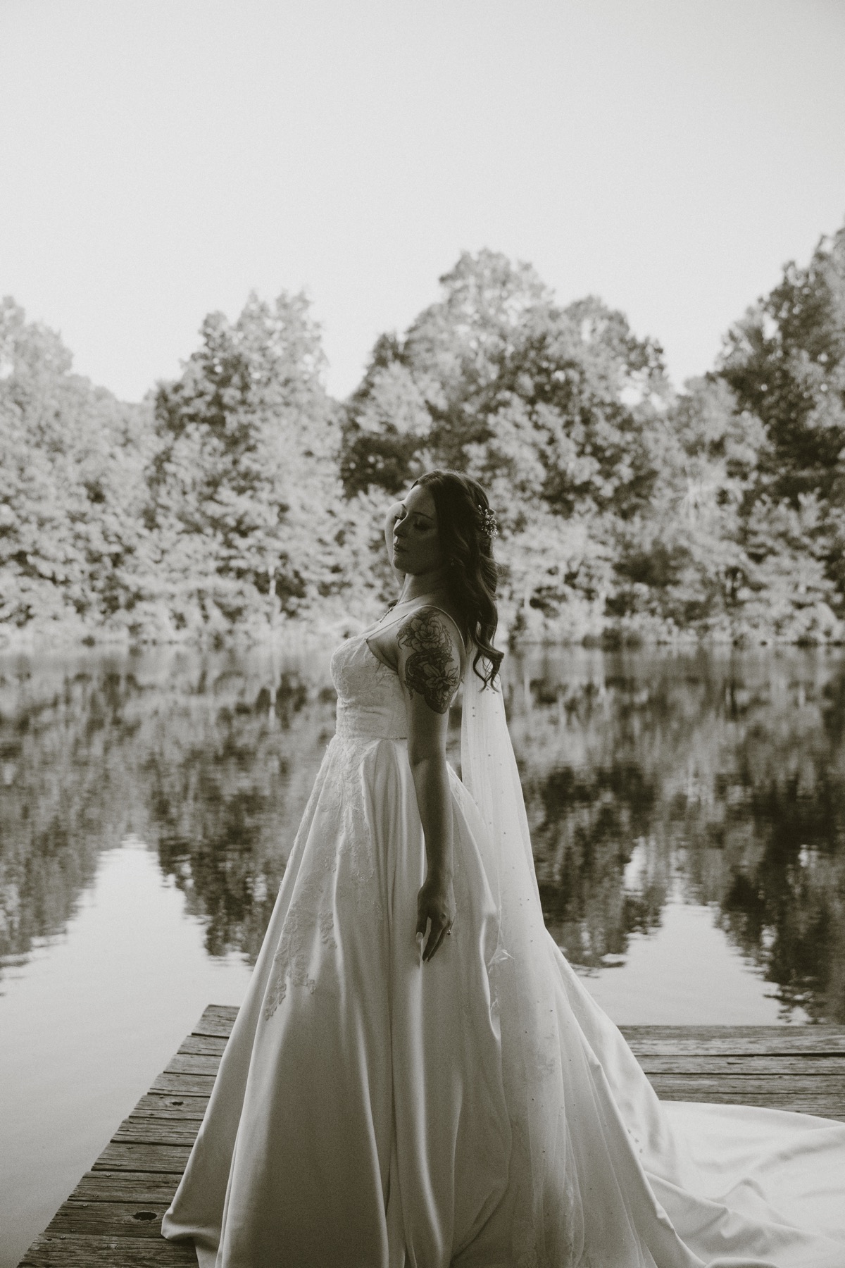 Wedding photograph from a warm lakeside celebration by Vaughan Visuals