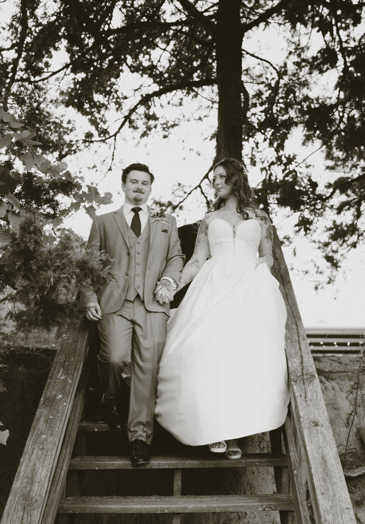 Wedding photograph from a warm lakeside celebration by Vaughan Visuals