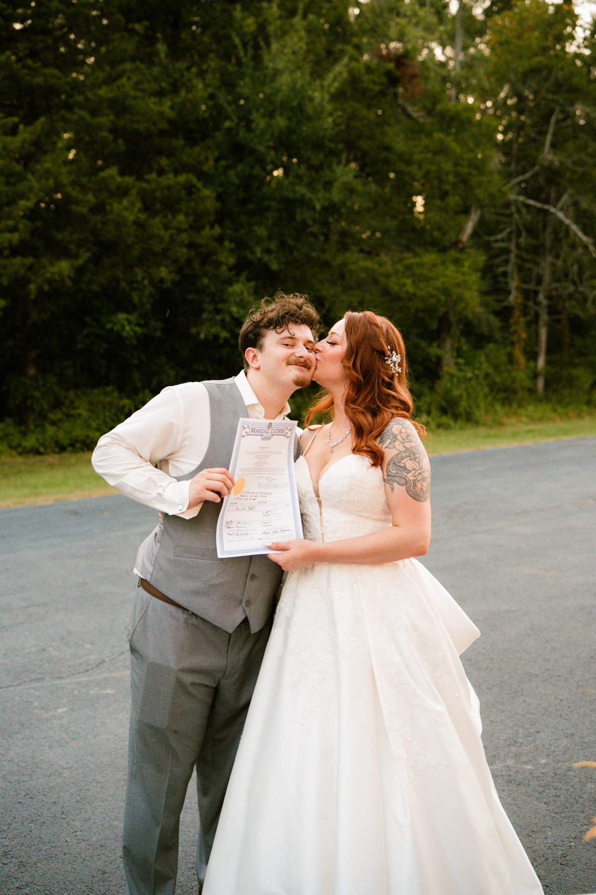 Wedding photograph from a warm lakeside celebration by Vaughan Visuals